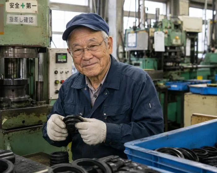 【高時給】日勤のみのゴム工場スタッフ